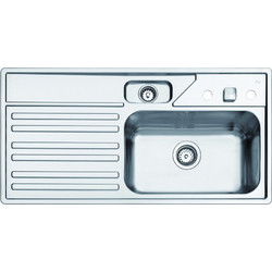 Teka Pento High Ένθετος Νεροχύτης Inox Σατινέ