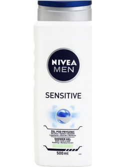Nivea Men Sensitive Shampoo & Body Wash 500ml