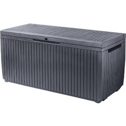 ΜΠΑΟΥΛΟ ΑΠΟΘΗΚΕΥΣΗΣ KETER SPRINGWOOD 305L ΓΡΑΦΙΤΗΣ 123X53.5X57CM