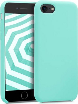 Matt TPU case for iPhone SE 2020/8/7 mint