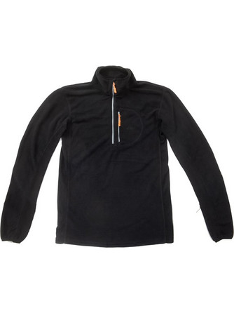 UNISEX Fleece μπλούζα 1/4 ZIP POLO μακρυμάνικη (2 χρώματα)