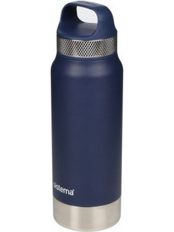 Sistema Stainless Steel Bottle Blue 650ml