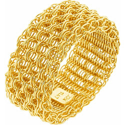 Million Diamonds Γυναικείο Δαχτυλίδι από Χρυσό 22K Χρυσό RΚ3442