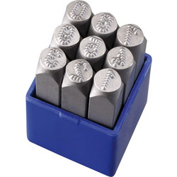 Νούμερα χτυπητά 9τεμ. L=5mm με μπιμπίκια FERVI P012/N05P