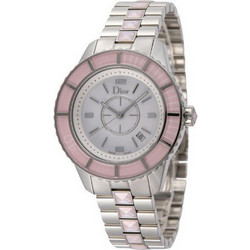 Dior Crystal Γυναικείο Ρολόι με Ασημί Μεταλλικό Μπρασελέ CD113114M002