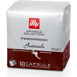 Illy Κάψουλες Espresso Guatemala Συμβατές με Μηχανή Illy iperEspresso 18τμχ