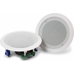 Power Dynamics CSBT60 Αυτοενισχυόμενα Ηχεία Οροφής 15W με Bluetooth Λευκά (Ζεύγος)