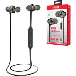 Ipipoo DP-1 Ακουστικά Bluetooth In Ear Ανθεκτικά στο Νερό Black