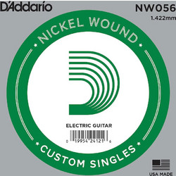 D'Addario NW056 Χορδή Ηλεκτρικής Κιθάρας Nickel Plated Steel 56"