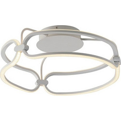 Luce Ambiente Infinity Φωτιστικό Οροφής LED 33W Σε Λευκό Ματ Χρώμα