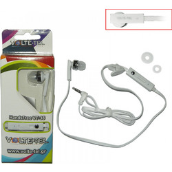 Volte-Tel VT38 Handsfree In-Ear 3.5mm White