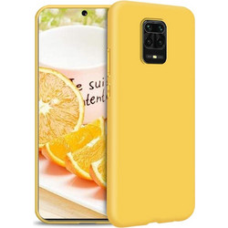 Back Cover yellow matte (Redmi Note 9S / Note 9 Pro)