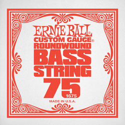 Ernie Ball 1675 Χορδή Ηλεκτρικού Μπάσου Nickel Plated Steel 75"