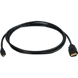 C2G Καλώδιο HDMI Male to Micro HDMI Male 1m Black