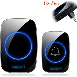 Wireless Doorbell Emastiff DB1- Ασύρματο Κουδούνι Πόρτας με ένα Πομπό και ένα Δέκτη