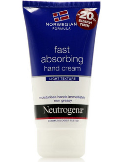 Neutrogena Fast Absorbing Ενυδατική Κρέμα Χεριών 75ml