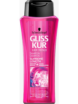 Schwarzkopf Gliss Supreme Length Σαμπουάν για Επανόρθωση για Λιπαρά Μαλλιά 400ml