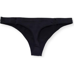 Ελαστικό κιλοτάκι String BIKINI χωρίς ραφές - Προσφορά - 7 Χρώματα - Μαύρο