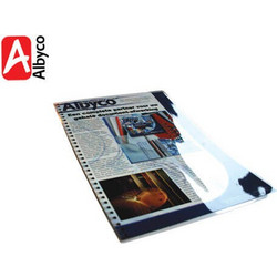 Δίφυλλα Πλαστικοποίησης Albyco Α4 - 125mic - 216x303 - 100τμχ 480.30.010.125