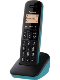 Panasonic KX-TGB610 Ασύρματο Τηλέφωνο Μαύρο Μπλε Τιρκουάζ