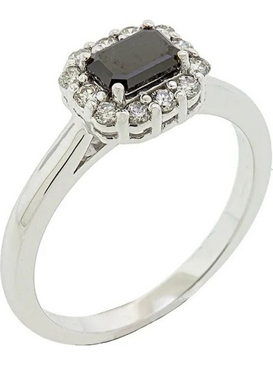 Million Diamonds Γυναικείο Δαχτυλίδι Ροζέτα από Λευκόχρυσο 18K με Διαμάντι RL13237