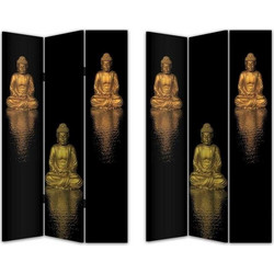 INART -ΠΑΡΑΒΑΝ 2 ΟΨΕΩΝ PRINTED CANVAS ΒΟΥΔΑΣ 120Χ3Χ180