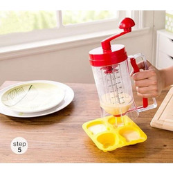 Χειροκίνητη Συσκευή Pancake Machine - Ιδανική Για Τηγανίτες Κρέπες Cupcakes Pancakes & Muffins ΟΕΜ