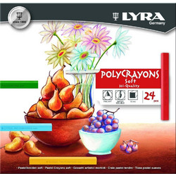Παστέλ Lyra 24 τεμ. πολύχρωμα 5651240