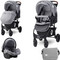 Lorelli Daisy Καρότσι Μωρού 2 σε 1 Basic Set Cool Grey