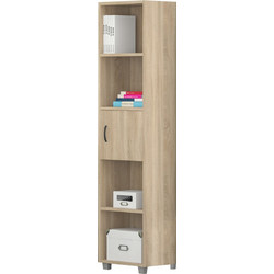 ΒΙΒΛΙΟΘΗΚΗ LATTE Πλάτος:38cm x Βάθος:35cm x Ύψος:180cm