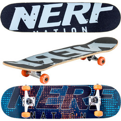 Flybar Skateboard 31 Nerf Nation D2 Blue