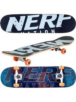 Flybar Skateboard 31 Nerf Nation D2 Blue