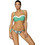Marko Bikini Set Strapless με Ενίσχυση Floral Πράσινο Πολύχρωμο M-452