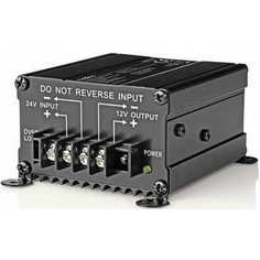 Μετατροπέας Nedis (POCO103) από 24 VDC σε 12 VDC, 10A NEDIS POCO103
