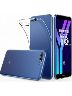 Θήκη Huawei Y6 Prime (2018 ) / Honor 7A Σιλικόνης - 5473 - Διάφανο - iPaky