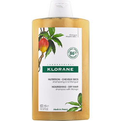 Klorane Mango Σαμπουάν για Επανόρθωση για Ξηρά & Ταλαιπωρημένα Μαλλιά 400ml