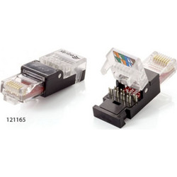 RJ45 plug toolless Cat.6 Equip (0121165)