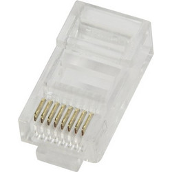 LogiLink RJ45 modular plug, Cat.5e, unshielded, 100 pcs (MP0002)