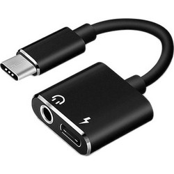Αντάπτορας ήχου USB Type-C σε 3.5mm AUX και USB Type-C FOYU FO-S041