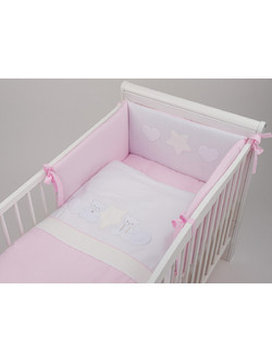 Tuttolina Bella Σετ Κούνιας Pink 7τμχ