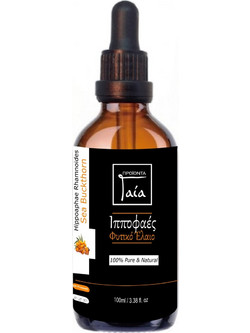 Bee Factor Βιολογικό Λάδι Ιπποφαές για Πρόσωπο Σώμα & Μαλλιά 100ml