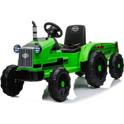 Miko Τρακτέρ με καρότσα 12V Green
