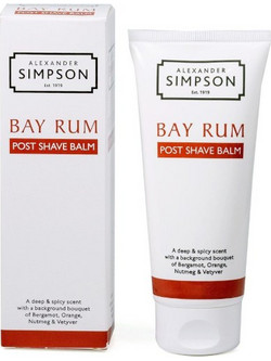 Simpsons Bay Rum After Shave Balm 100ml
