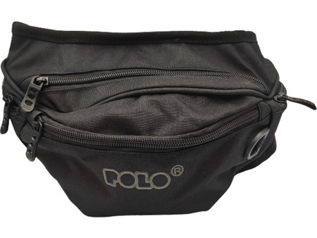 Polo Hiker Τσαντάκι Μέσης Μαύρο 9-08-844-02