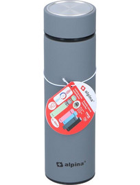 Alpina Switzerland Vacuum Flask 18674 Grey 400ml