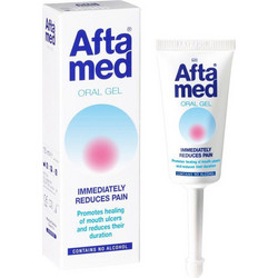 Aftamed Gel για Άφθες Έλκη & Ανακούφιση Πόνου με Αντιφλεγμονώδη Δράση 15ml