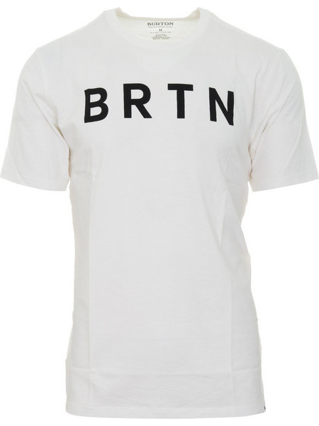 BURTON U SG MB BRTN SS T-SHIRT - 20375102-100 WHITE