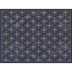 Contento Matteo Σουπλά Βινυλίου 40x30 Art Nouveau Stars - Μπλε