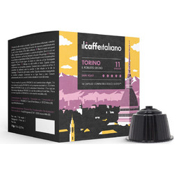Il Caffe Italiano Κάψουλες Espresso Torino Συμβατές με Μηχανή Dolce Gusto 16τμχ