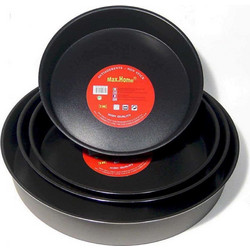 Max Home XR00400540 Στρογγυλό Ταψί Φούρνου Αλουμινίου Αντικολλητική Επίστρωση 40cm